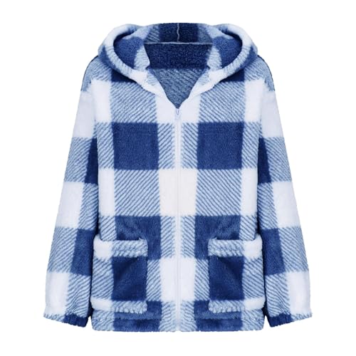 Muscularfit Flannel Shirt for Men Big and Tall Long Sleeve Full Zip Plaid Hooded Sweatshirts Causal Fall Winter Shacket Coats3