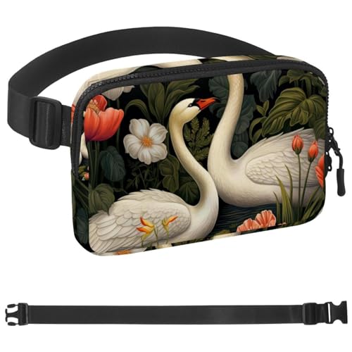 Cinturón de corredor Swan y bolsa de cintura para running con correa ajustable