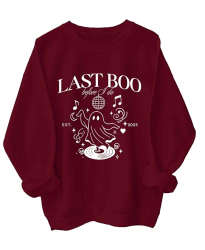 Last Boo Ghost Sweatshirt Halloween Last Boo Ghost Hoodie