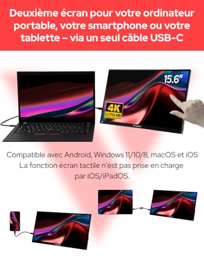 Verbatim Portable Touchscreen Monitor 15,6