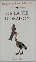 De la vie d'oraison 2911940326 Book Cover