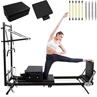 Amazon.co.jp: Habetove タワー付きピラティスリフォーマー、2-in-1