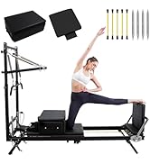 Amazon.co.jp: Habetove タワー付きピラティスリフォーマー、2-in-1