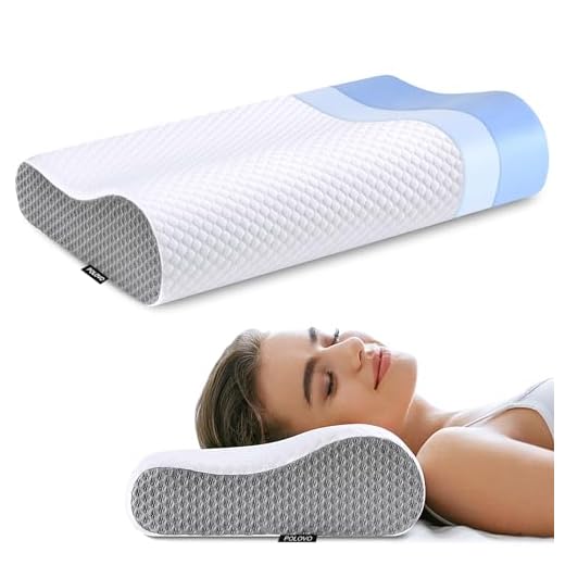 Neck Pillow Contour Memory Foam Pillows for Pain Relief Bed Pillow for Sleeping, Ergonomic Pillow for Neck and Shoulder Pain, Orthopedic Cervical Pillow for Side Back Stomach Sleeper