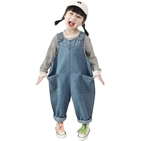 ACMEDE Baby Denim Dungarees for Spring Autumn Cover