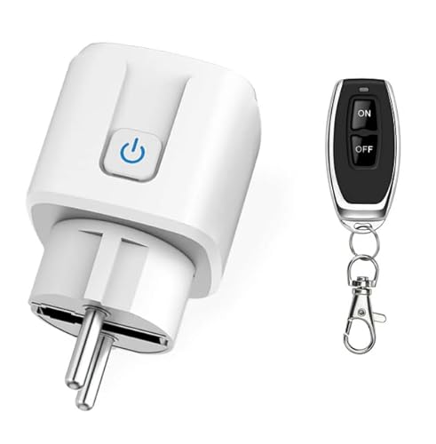 Lot de prises télécommandées, intérieur/extérieur, portée 30m