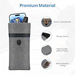 Faraday Bag, RFID Signal Blocking Bag, GPS Car Key Cell Phone Signal FOB Blocker Wallet Shielding Pouch Privacy Protective Case, Car Security Protection, Anti-Theft Pouch, Anti-Tracking Anti-Spying - Image 5