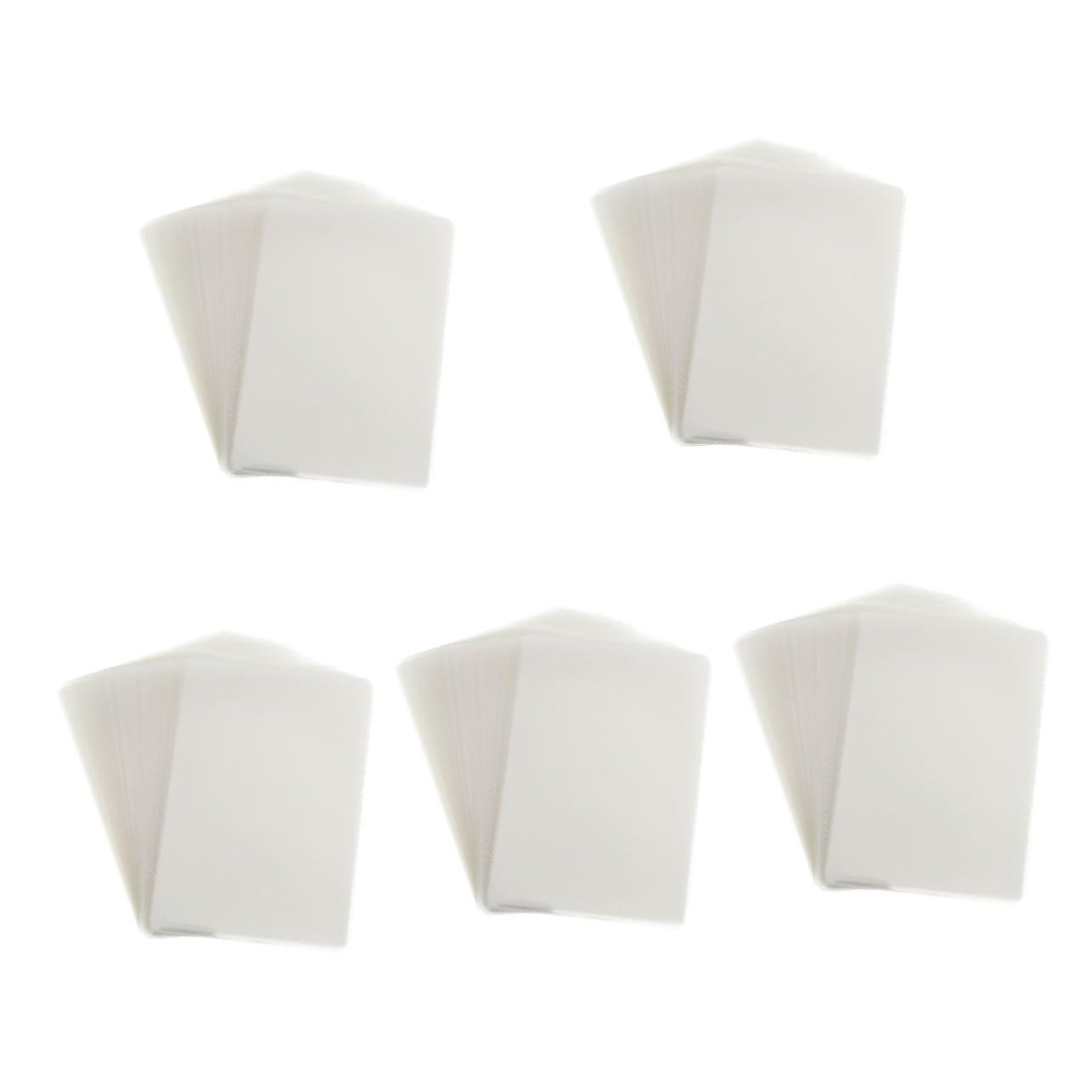 500 Feuilles Plastification Transparentes Mil Étanches Lot de Pochettes Laminage Thermique Protection Photos Documents