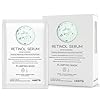 Rejuvenating Retinol Sheet Mask Korean Vegan Wrinkle Lifting, Plumping and Moisturizing Sheet Mask, Retinol, Ceramide, Hyaluronate 10EA