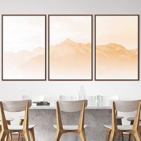 signwin 3 Piece Framed Canvas Wall Art Abstract...