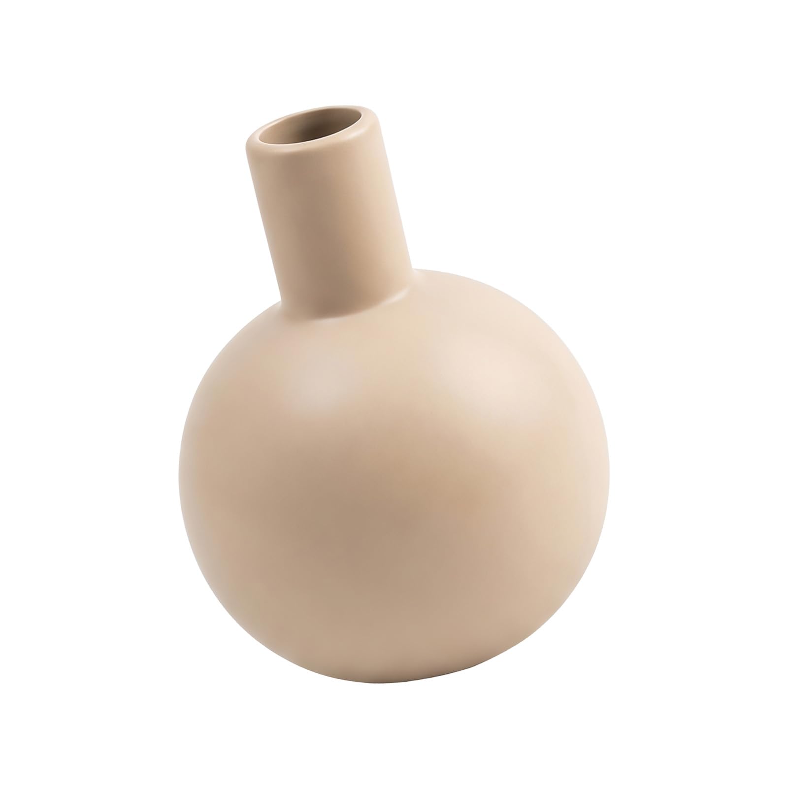 Rustics Farmhouse Vases Ceramic Flower Vases Decorative Vase for Shelf Coffee Dining Table Centerpieces Home Decors Rustics Farmhouse Ceramic Flower