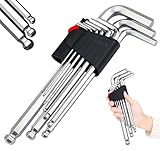 Rangement Pratique: Le jeu de clé mâle est équipé d'un clip de rangement pratique, qui permet de ranger et de transporter facilement les outils, d'éviter de perdre des clés, de trouver rapidement les outils nécessaires et de garder les outils bien rangés