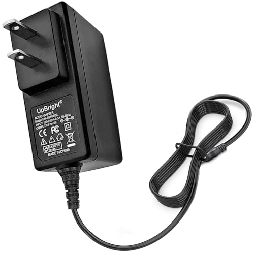 UpBright 9V AC/DC Adapter Compatible with Nautilus 2000 NR2000 NB2000 NE2000 R514 R614 R616 R618 U514 U614 U616 U618 Residential E614 100391 100387 Recumbent Trainer Exercise Upright Bike Power Supply