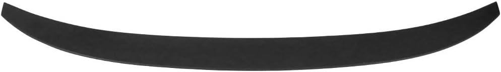 IKON MOTORSPORTS, Trunk Spoiler Compatible with 2020-2026 Toyota Corolla Sedan, IKON Style Rear Trunk Boot Lid Wing Matte Black