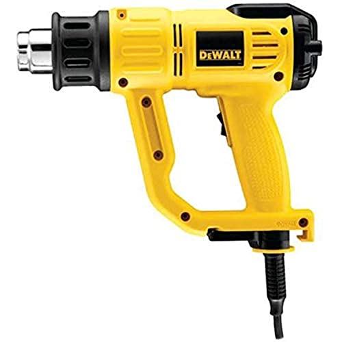 Dewalt Lcd Premium Heat Gun 2000 Watts, Yellow