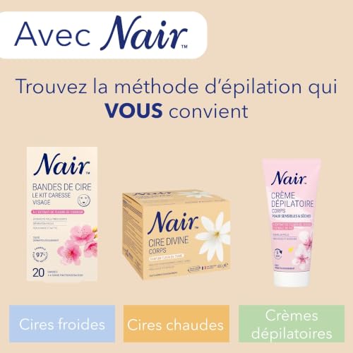 Nair Ma Première Cire - Corps, Parfum Fleur de Tiaré, Cire Chaude sans bande - Pot de 200g – vue 6