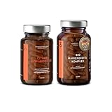 Superfood Set - Mariendistel Kapseln mit Artischocken Extrakt + Citrus Bioflavonoide - Reich an Flavonoiden & Bitterstoffen mit Silymarin + Diosmin - Vegan