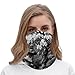 VTCTOASY Black White Tree Flower Neck Gaiter Personalized Soft Windproof Face Covers Cozy Winter Neck Warmer Gator Scarfs Multipurpose Fashion Breathable Bandana Face Mask Scarf for Adult