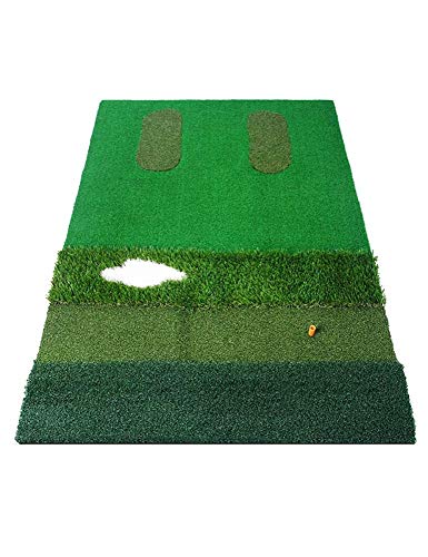 Tapis de frappe de golf portable GZ - Taille unique pour entraînement intérieur et extérieur