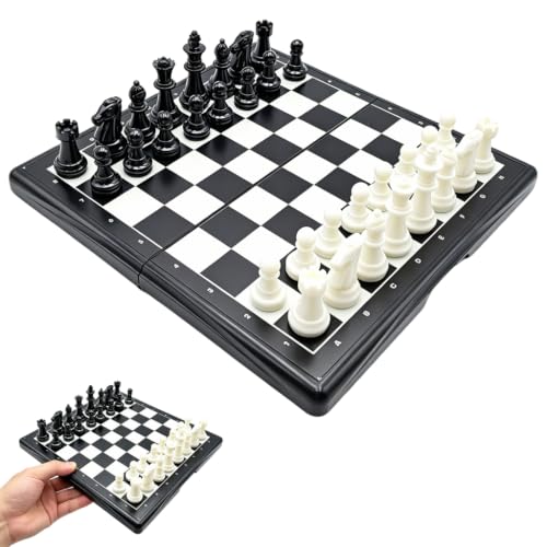 Magnetic Chess Set Portable Mini Travel Chess Board Set 17 * 17cm