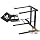 (1-PACK) Fat Toad Folding DJ Laptop Stand with Sub-Tray Shelf