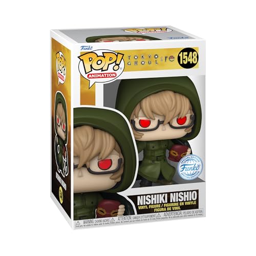 Funko Pop! Animation: Tokyo Ghoul: Re - Nishiki Nishio - Tokyo Ghoul:Re - Figura de Vinilo Coleccionable - Idea de Regalo - Mercancia Oficial - Juguetes para Niños y Adultos - Anime Fans