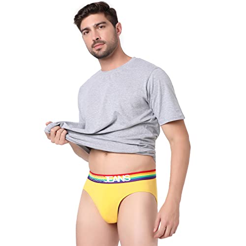 Image of Underjeans Men Cotton Blend Brief