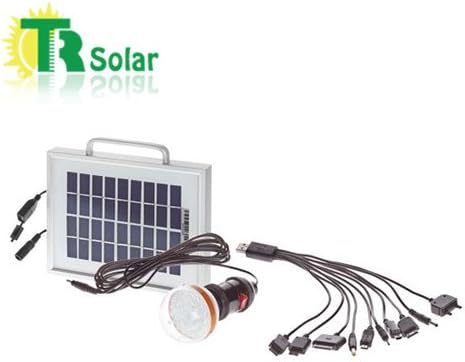 Solar Led Lights System 2w Solar Module Panels 2w LED Bulbs 1ah Ni-mh Rechargerable Battery Portable Rechargeable Solar Power LED Lighting Home System