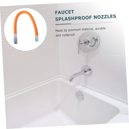 Extenseur de robinet silicone flexible ORFOFE avec embout pivotant en acier