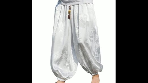 Amazon.co.jp: [Yammkia] ワイドパンツ メンズ 夏 7分丈 大きいサイズ