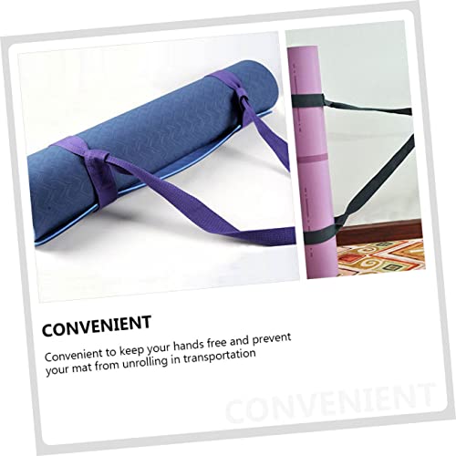Parliky 4 Pçs Alça De Ombro Tapete De Ioga Alças De Transporte Alça De Estilingue Suspensórios Espor
