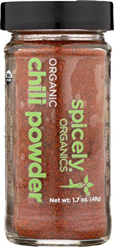 Spicely Organic Chili Powder 1.70 Ounce Jar Certified Gluten Free - Thumbnail 5