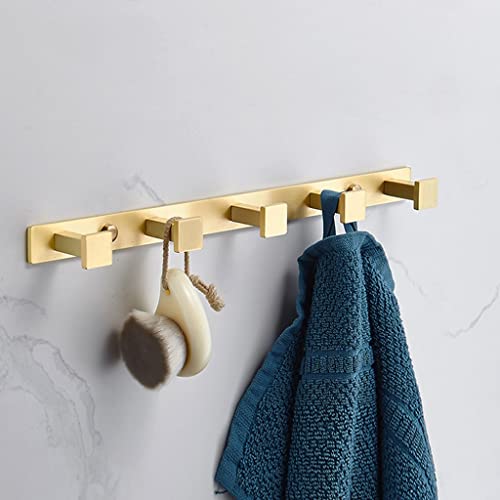 Accesorios de baño de cobre para organizar toallas y ropa en el aseo