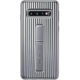 Silver Samsung Protect Cover, funda oficial para Samsung Galaxy 10, color plata