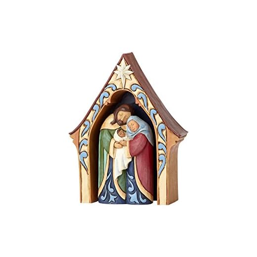 Heartwood Creek Enesco Jim Shore Creche et Sainte Famille