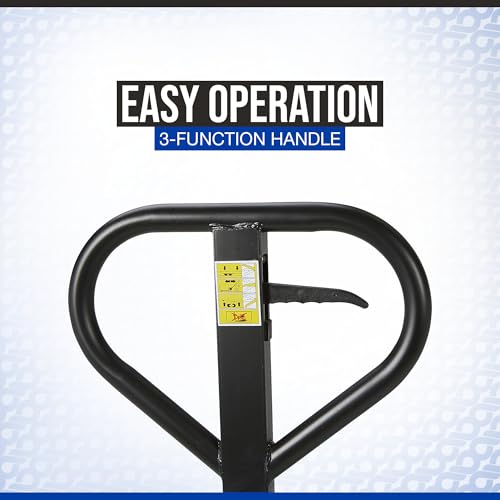 Strongway Pallet Jack Fork Pallet Truck - 63.5in L x 27in W (4400LB Capacity) - Thumbnail 5