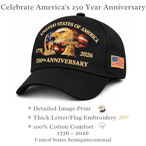 Image of USA Flag Hat American Flag Embroidered Patriotism On Display Comfortable Adjustable One Size Fits Most