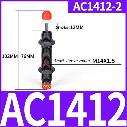 Amortisseur pneumatique AC régulateur d'impact pour bras robot - 2