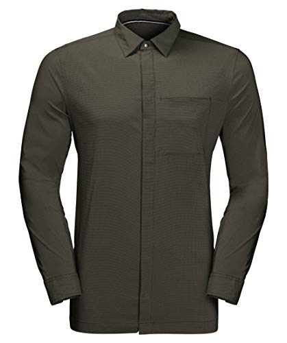 Preisvergleich Produktbild Jack Wolfskin Herren JWP Longsleeve Shirt, Green Pine, L