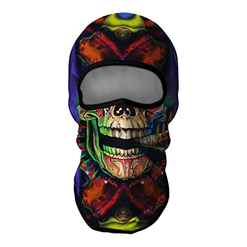 Image of Skull Full ski Mask, 3D Balaclava, UV Sun Protection,Motorcycle /Ski /Scarf /Cycling /Fishing for Men
