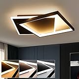 wohnzimmer lampen led rund ◈ Augenschutz & Energiesparen: Diese LED Wohnzimmerlicht enthält hochwertige LED Perlen, mit abgibt helles und weiches Licht, Ihre Augen angenehm zu sein. Durch die Verwendung der LED-Technologie beträgt die Lebensdauer bis zu 30000H, wodurch der Austausch der Glühbirne entfällt