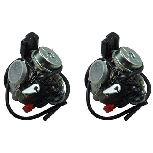 Carburateur 24mm GY6 125cc 150cc pour scooter et karting Kazuma - Lot de 2 pièces