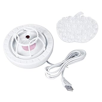 Mini Ultrasonic Dishwasher Multifunctional Household USB Portable Compact Dish Washing Machine for Small Apartment Office and Home Kitchen(Red)