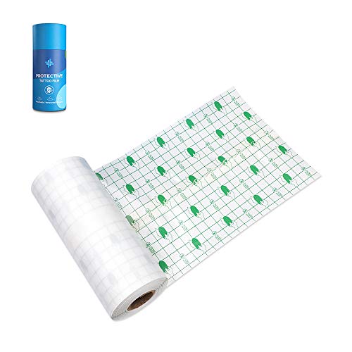 Solong Tattoo Aftercare Bandage Roll 6"X 11Yard Waterproof Bandages,Transparent Film For Tattoo Initial Healing 15Cm*10M Adhesive Wrape Ta618 #TOP1