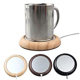 Chauffe-tasse - alimenté par les appareils dotés d'un port USB de sortie 5 v, tels que votre ordinateur, ordinateur de bureau, ordinateur portable, tablette, alimentation mobile, etc., facile et pratique.