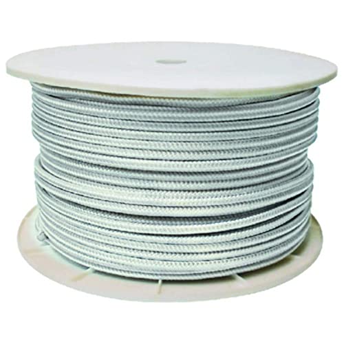 SEACHOICE Double Braid Rope Spool (Color: White, Size: 3/8