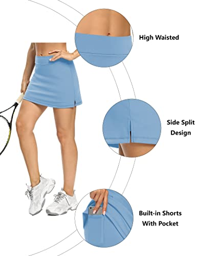 Image of LouKeith Tennis Skirts for Women Golf Athletic Activewear Skorts Mini Summer Workout Running Shorts with Pockets