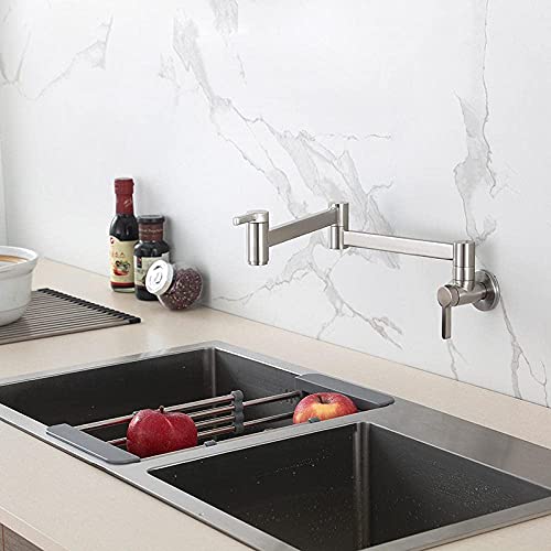 Robinet de cuisine mural eau froide LiChA avec bec orientable 360 - 2