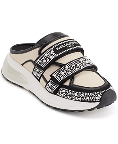 Karl Lagerfeld Paris Women's Devora Slip on Trendy Sneaker Mule