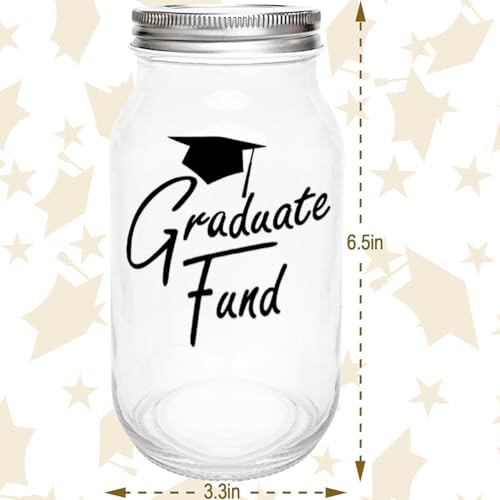 Personalized Graduation Mason Jar Gift with Money - $7.99 - Image 6